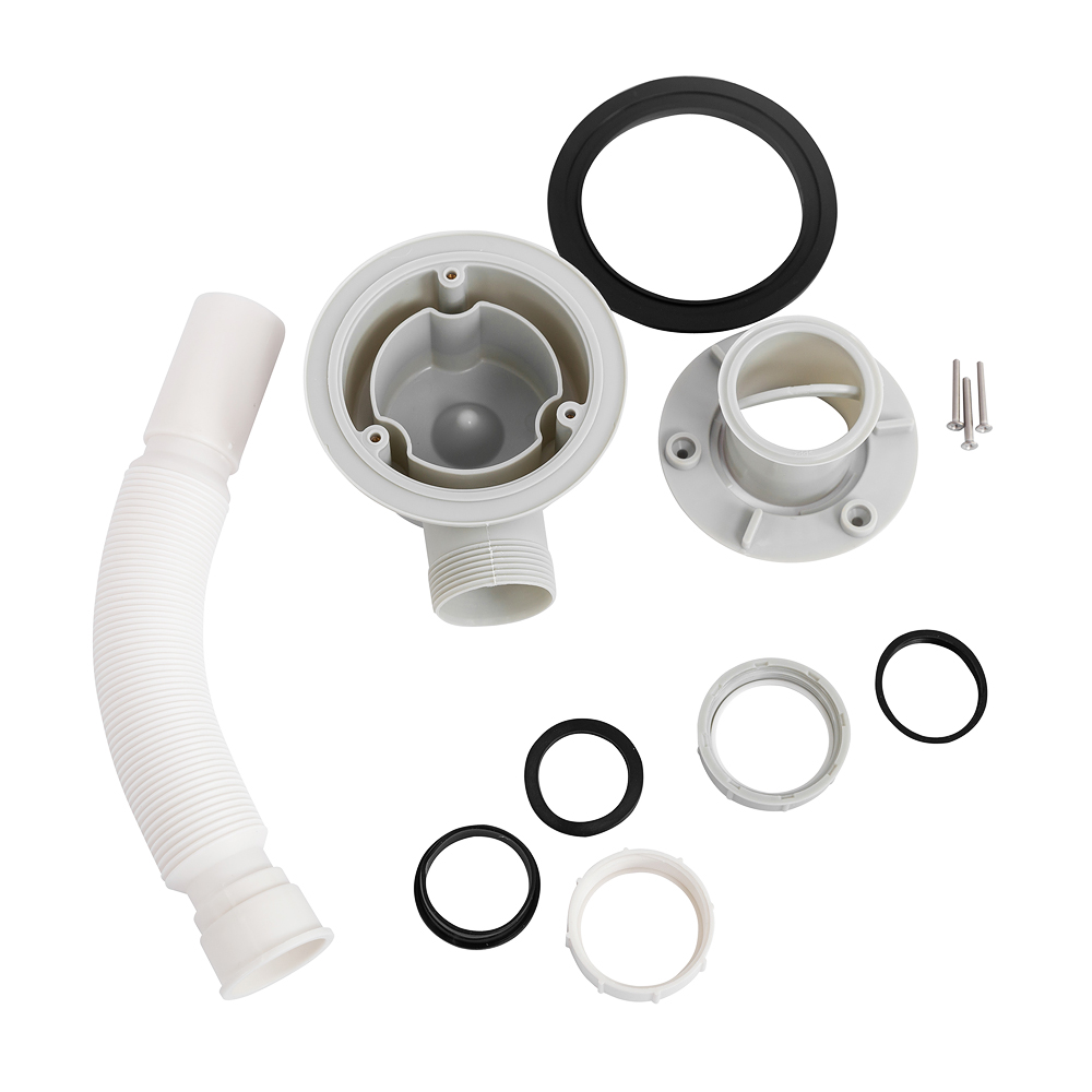 Сифон для душевых поддонов с гидрозатвором универсальный BelBagno BB-01-90 - Gidratop.ru изображение