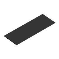 CADRO Вставка в дно металлического каркаса под раковину, Nero, 1157x417, CADRO-120-MENS-NERO - Gidratop.ru изображение