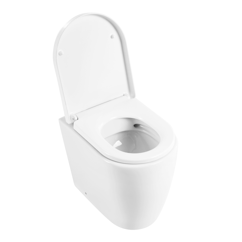 Унитаз приставной безободковый BelBagno MARINO BB105CBR/BB105SC - Gidratop.ru изображение