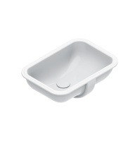 Catalano Italy Раковина 50*35см встраиваемая под столешницу с переливом, крепеж включен, цвет белый глянцевый - Gidratop.ru изображение