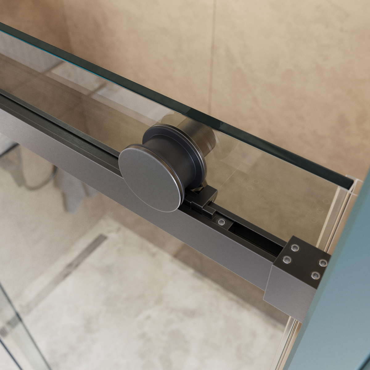 Душевая дверь BelBagno SOFT_CLOSE-2-BF-1-180-C-GM - Gidratop.ru изображение