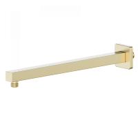 Настенный кронштейн для верхнего душа WONZON & WOGHAND, Брашированное золото (WW-SA10-40-BG) - Gidratop.ru изображение