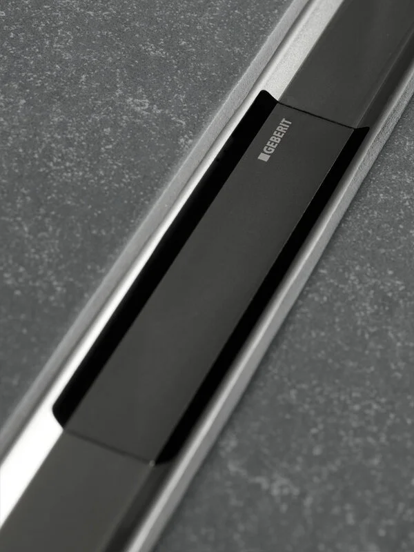 Решетка душевого канала Geberit CleanLine80 90х1см, без сифона, 154.440.QC.1 - Gidratop.ru изображение