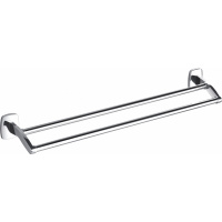 Полотенцедержатель двойной WONZON & WOGHAND PORTO, Хром (WW-1001) - Gidratop.ru изображение