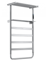 Полотенцесушитель электрический WONZON & WOGHAND DÜSSELDORF, Хром (WW-A208-CR) - Gidratop.ru изображение