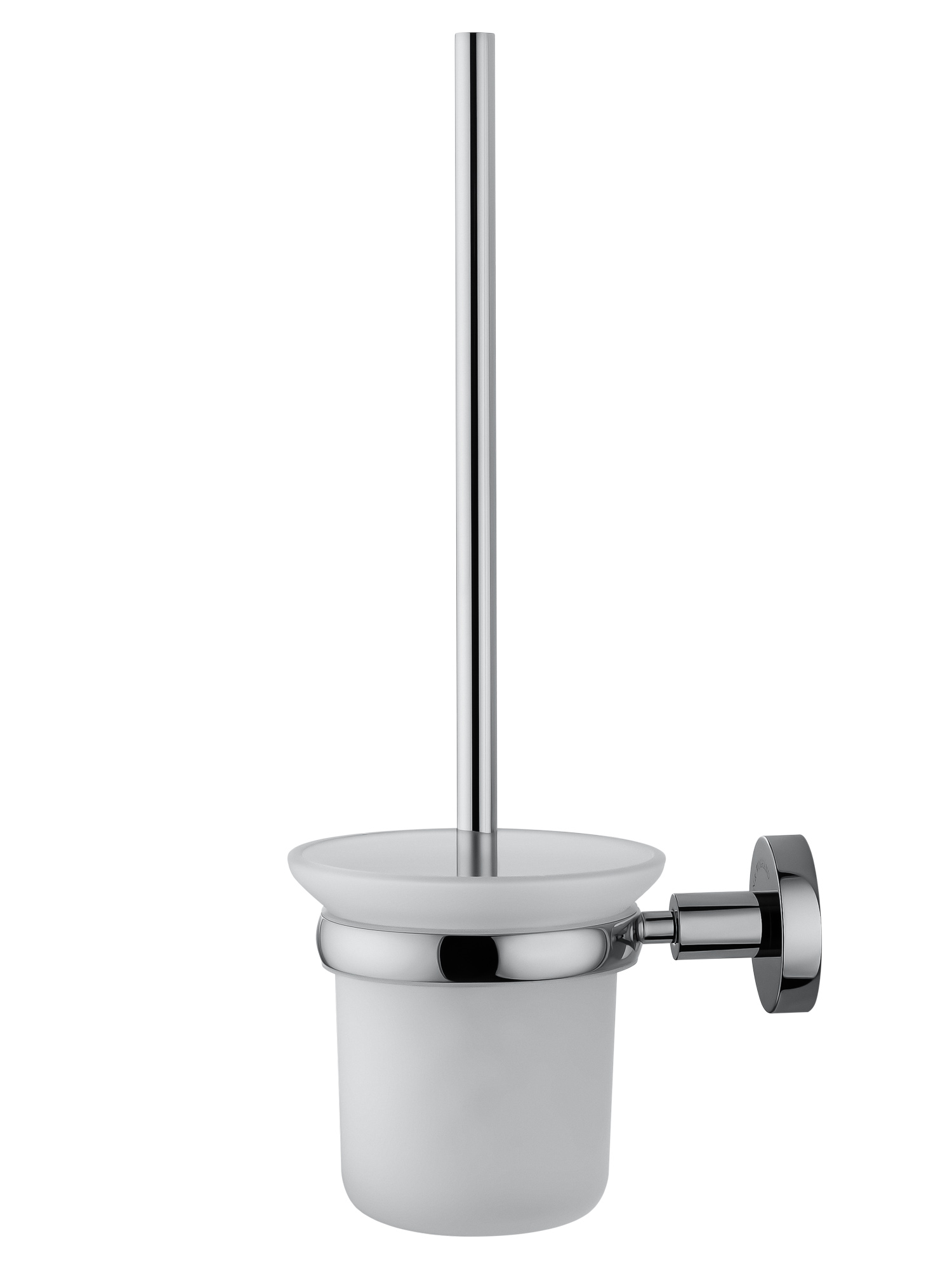 Туалетный ершик в комплекте WONZON & WOGHAND EASY, Хром (WW-8129) - Gidratop.ru изображение