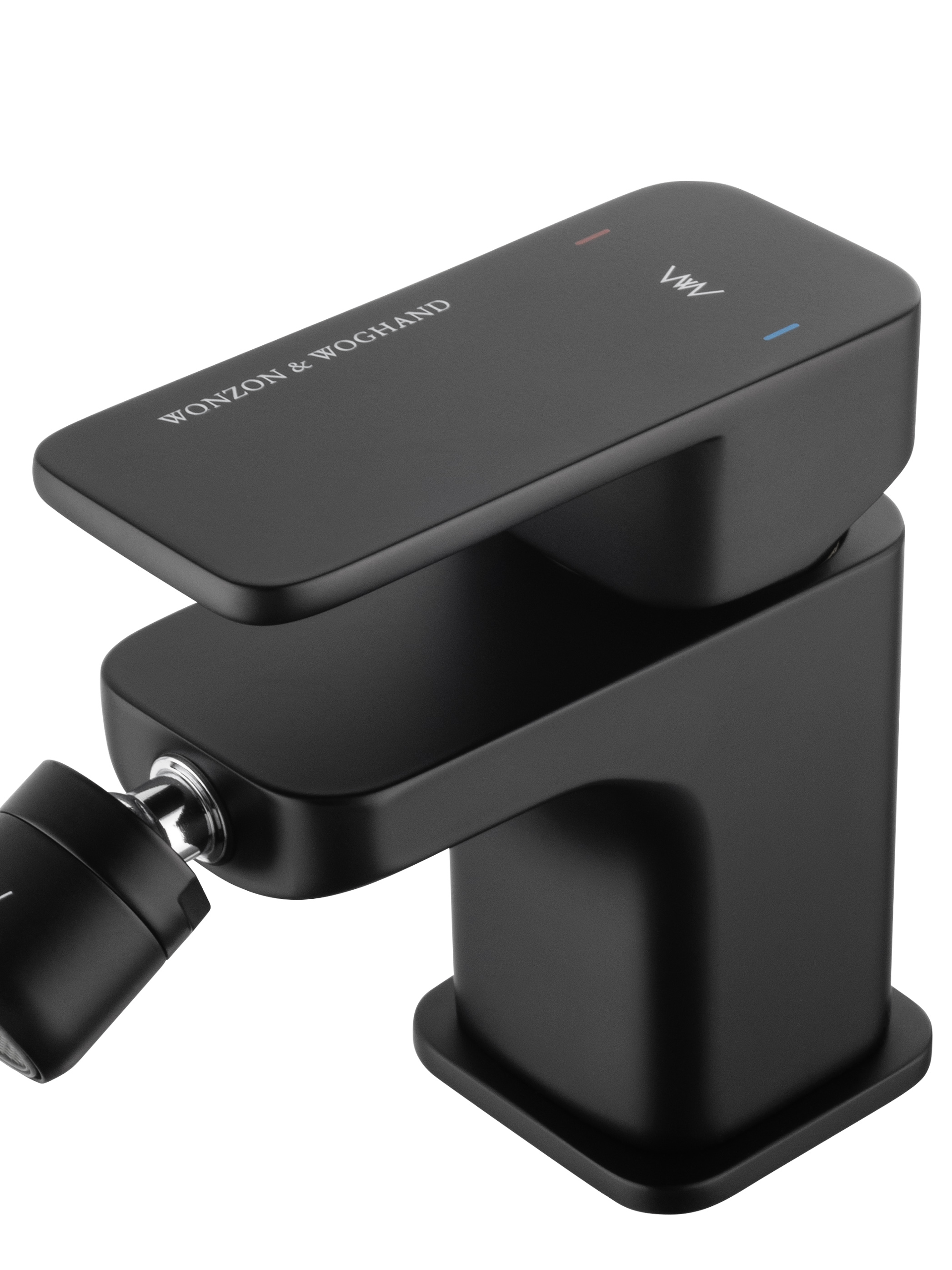 Смеситель для биде WONZON & WOGHAND ARNIE, Черный матовый (WW-695001-MB) - Gidratop.ru изображение