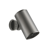 GESSI 316 DIAMANTATO верхний душ Oslash;79 мм., с настенным креплением, тропический ливень, цвет Steel Brushed