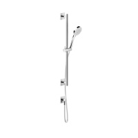 Gessi Emporio shower штанга в комплекте с душевой лейкой на 3 позиции, шланг 1,50 м и вывод воды, цвет: Chrome