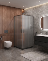 Душевой уголок CEZARES MOLVENO-A-2-90-P-GM - Gidratop.ru изображение