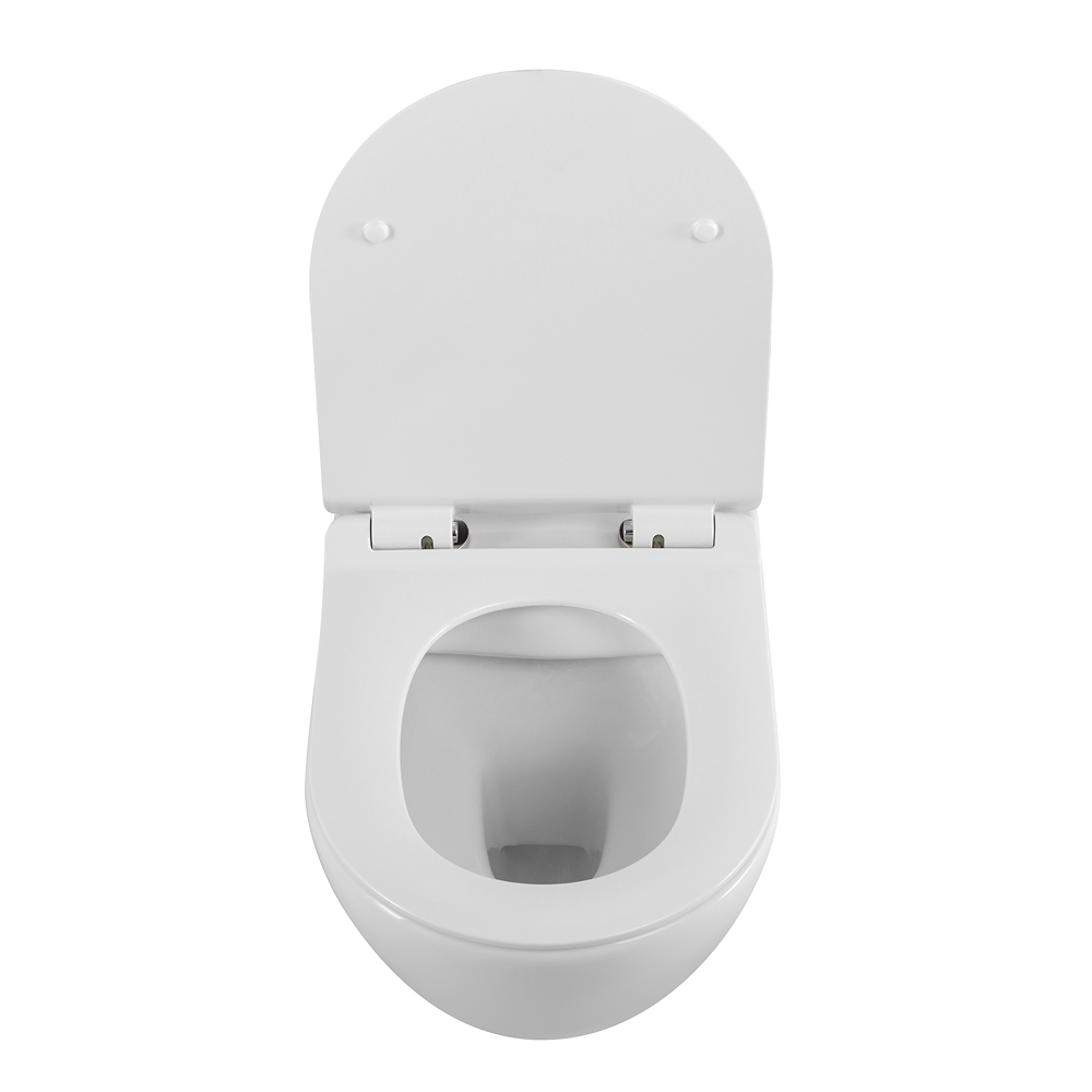 Унитаз подвесной безободковый BelBagno AMANDA BB051CHR/BB076SC - Gidratop.ru изображение
