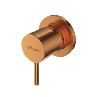 LEAF-DIM-L-SS Встраиваемый однорычажный смеситель на 1 выход, исполнение Sunset - Gidratop.ru изображение