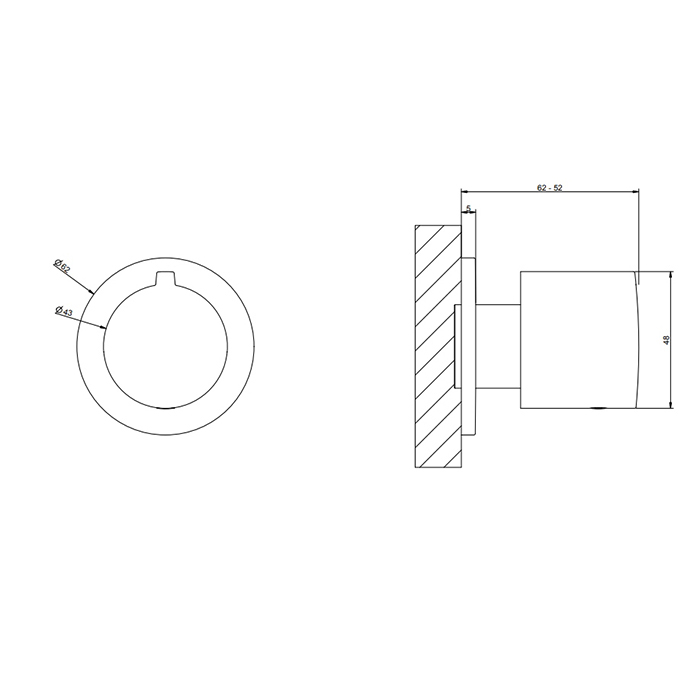 Gessi Emporio shower встраиваемая часть для смесителя на 3 выхода, цвет: Chrome - Gidratop.ru изображение