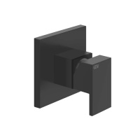 Gessi Rettangolo встраиваемый однорычажный смеситель, без излива(внешние части), цвет: черный - Gidratop.ru изображение