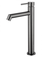 Смеситель для раковины высокий WONZON & WOGHAND, Темный графит (WW-H1064-BGG) - Gidratop.ru изображение