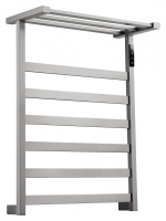 Полотенцесушитель электрический WONZON & WOGHAND FRANKFURT, Брашированный никель (WW-A1026-BR) - Gidratop.ru изображение