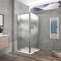 Душевой уголок Intra VSR-1I708080CH, 700/800*800, хром, стекло шиншилла - Gidratop.ru изображение