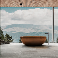 Ванна прозрачная Vincea VBT-6T01BR, 1700*750*550, цвет янтарь - Gidratop.ru изображение