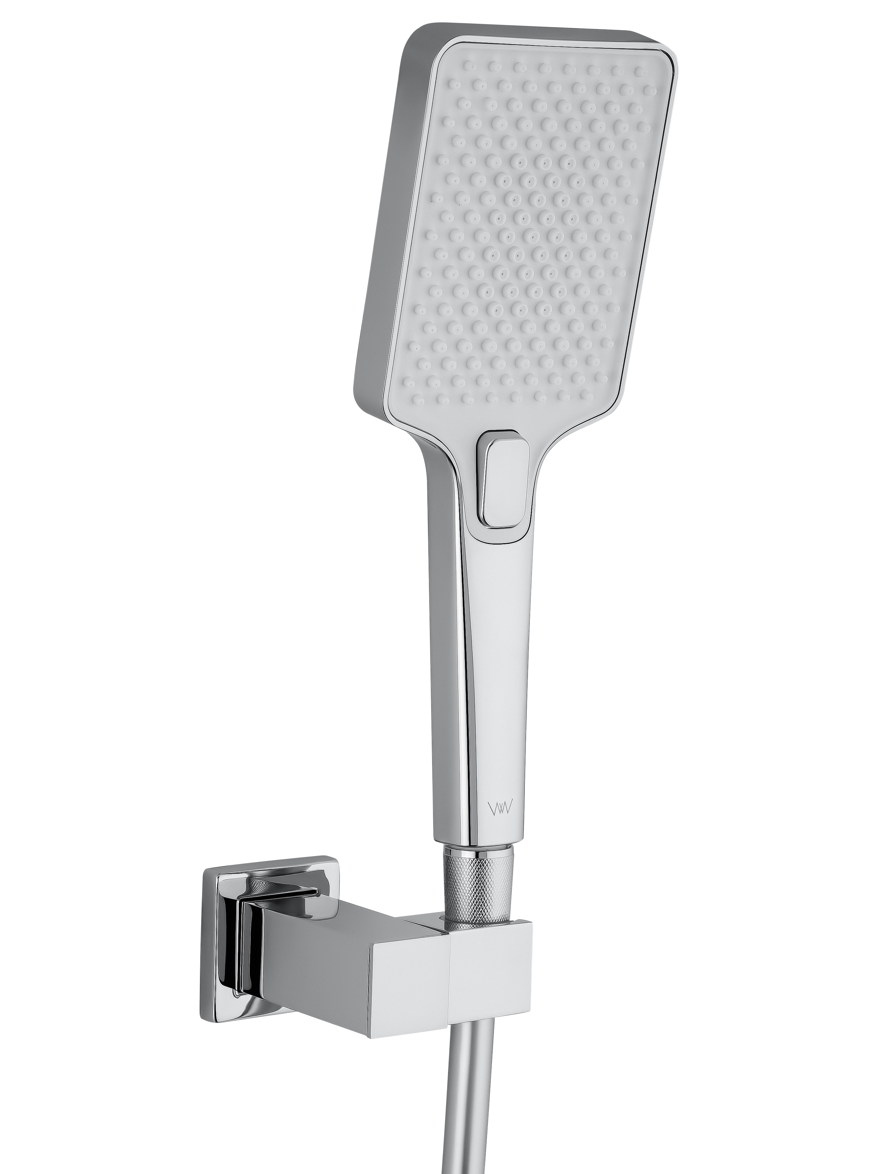 Смеситель для душа WONZON & WOGHAND CUBE 2.0, Хром (WW-88048068-CR) - Gidratop.ru изображение