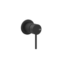 GESSI 316 встраиваемый смеситель, на 1/2, на 1 источник (внешняя часть), цвет: Black XL - Gidratop.ru изображение