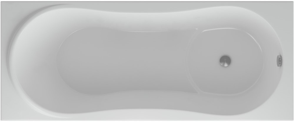 Акриловая ванна Aquatek Афродита 150x70 AFR150-0000043 без гидромассажа, с фронтальным экраном (слив справа)