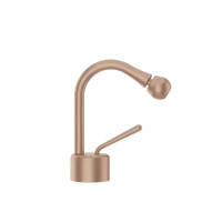 Gessi Goccia смеситель для биде на 1 отверстие, цвет: Copper Brushed GHRC - Gidratop.ru изображение