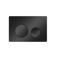 Кнопка смыва Balance, клавиши Circle, цвет черный матовый, арт. CN12-001MB