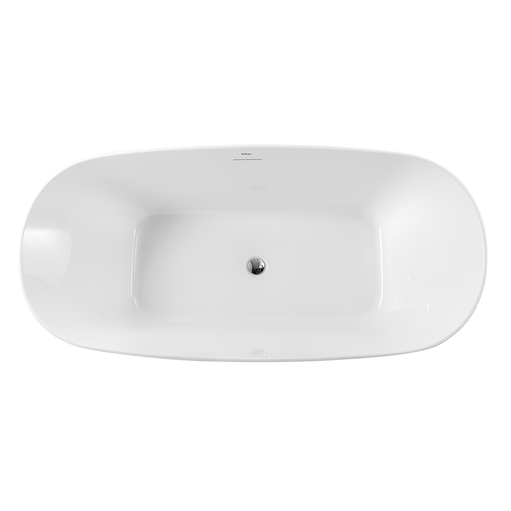 Акриловая ванна BELBAGNO BB415-1700-800 - Gidratop.ru изображение