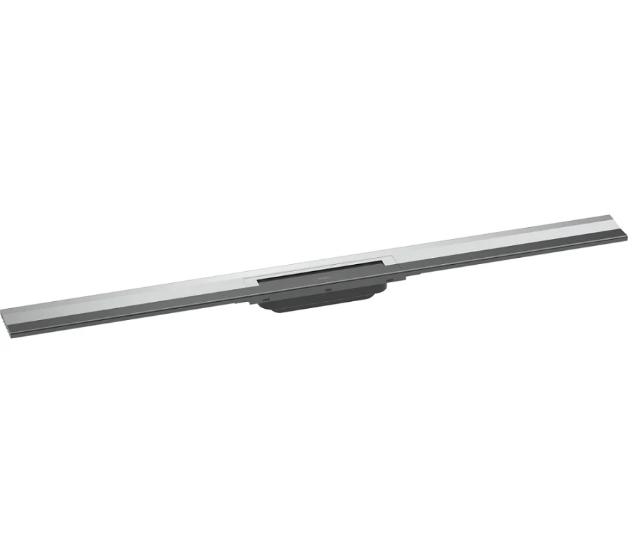 Решетка для дренажного канала Hansgrohe RainDrain Flex, 100 см, хром, 56053000 - Gidratop.ru изображение