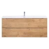 ETNA База под раковину подвесная с двумя выкатными ящиками, с доводчиками, Rovere Nature, 1200x460x500, ETNA-1200-2C-SO-RN-P - Gidratop.ru изображение
