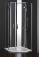Душевой уголок CEZARES BERGAMO-W-R-2-100-ARCO-C-Cr-IV - Gidratop.ru изображение