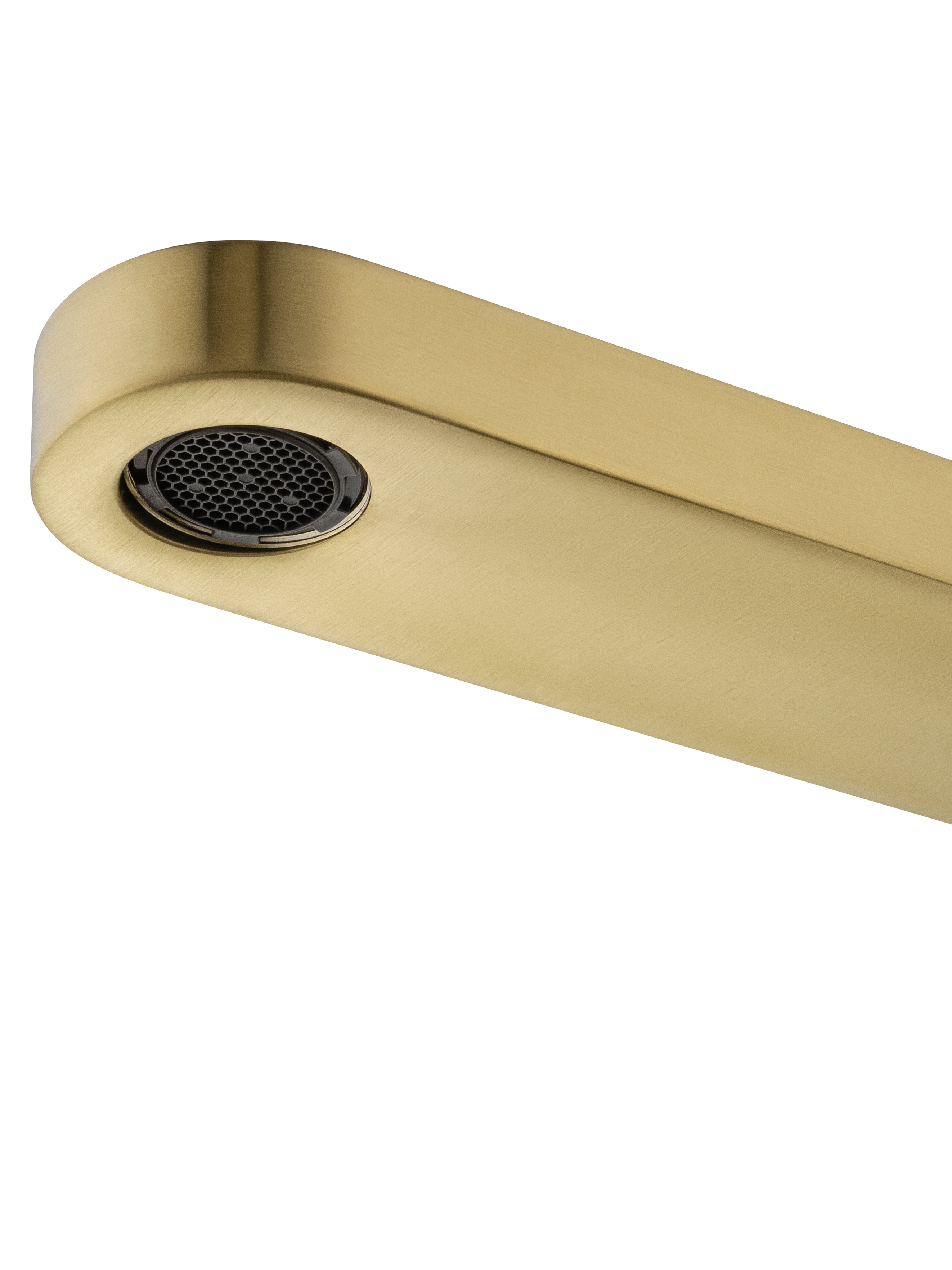 Смеситель для ванны напольного монтажа WONZON & WOGHAND STICK, Брашированное золото (WW-88649901- BG) - Gidratop.ru изображение