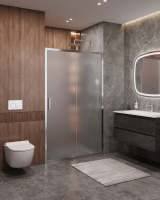 Душевая дверь CEZARES MOLVENO-BF-1-120-P-Cr - Gidratop.ru изображение