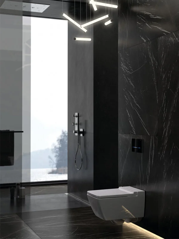 Решетка душевого канала Geberit CleanLine80 90х1см, без сифона, 154.440.QC.1 - Gidratop.ru изображение