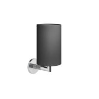 Gessi Ingranaggio стакан настенный черный, цвет: хром - Gidratop.ru изображение
