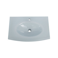 Стеклянная раковина 82415, 75x55