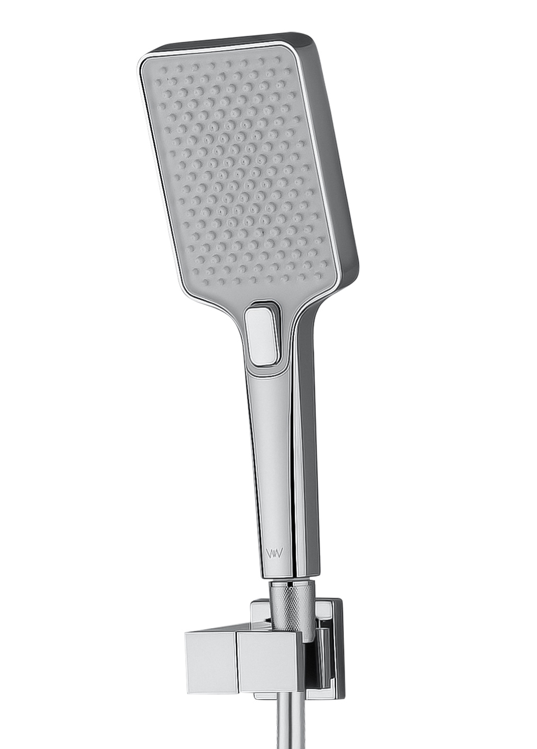 Смеситель для ванны с душем WONZON & WOGHAND CUBE, Хром (WW-88639016-CR) - Gidratop.ru изображение