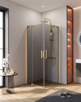 Душевой уголок CEZARES SLIDER-A-2-70/80-GRIGIO-BORO - Gidratop.ru изображение