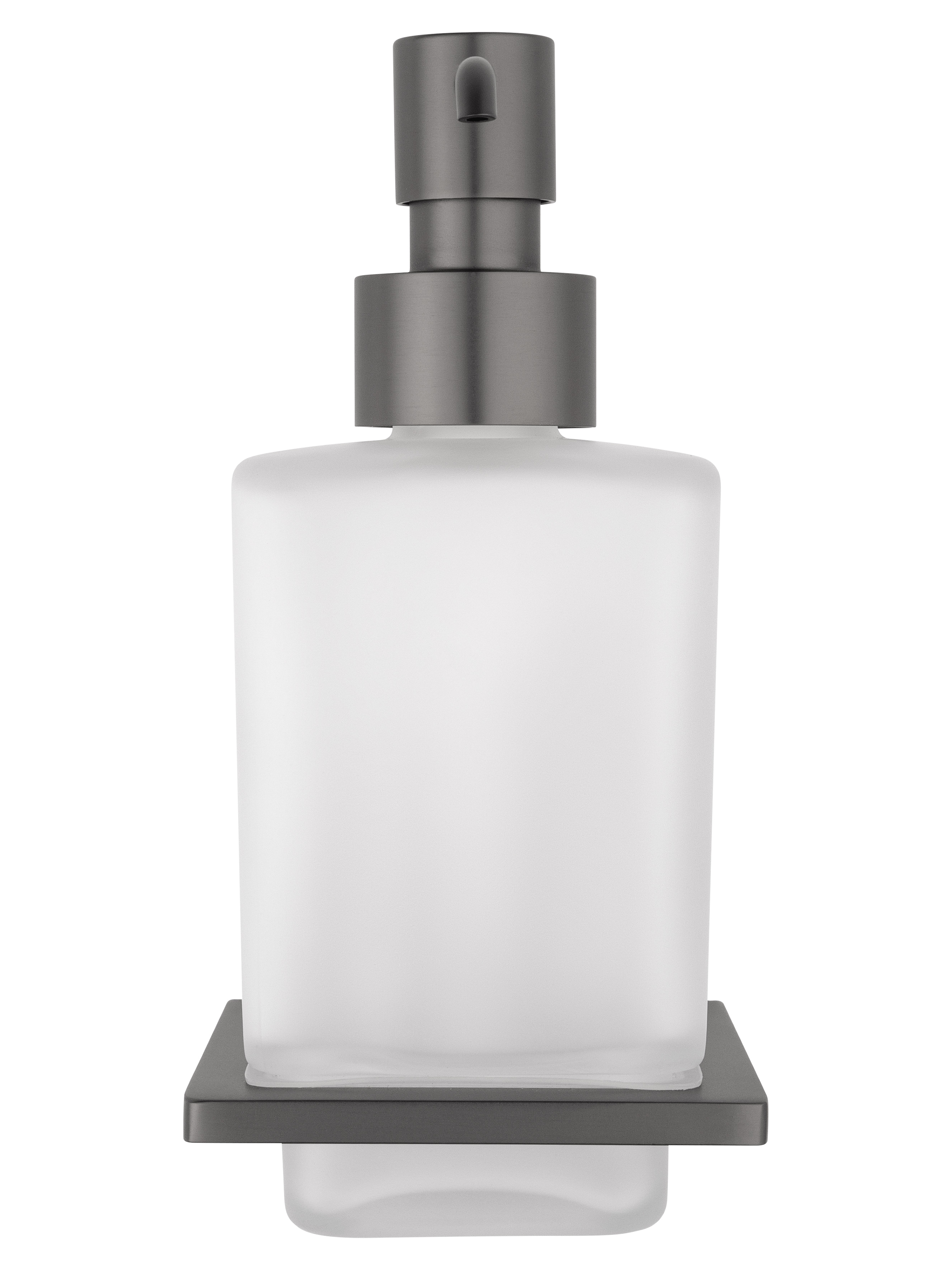 Дозатор мыла WONZON & WOGHAND ECLIPSE, Темный графит (WW-9133-BGM) - Gidratop.ru изображение