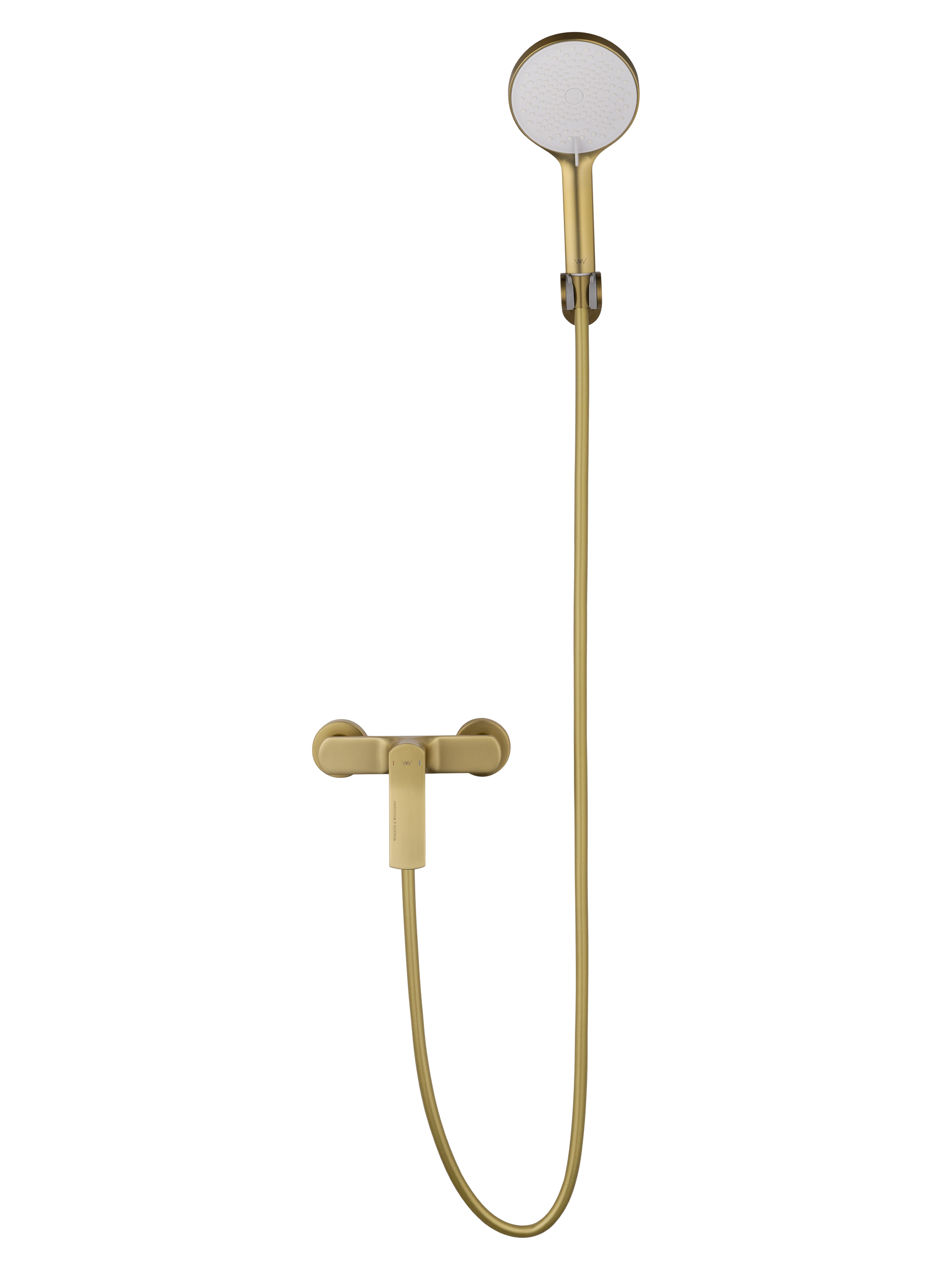 Смеситель для душа WONZON & WOGHAND, Брашированное золото (WW-B2585-BG) - Gidratop.ru изображение