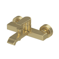 NAUTIC-VM-SR Смеситель для ванны и душа однорычажный в комплекте с ручным душем, шлангом и держателем, исполнение Sunrise - Gidratop.ru изображение