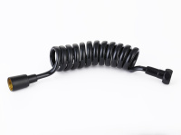 CZR-FMH-120-NOP Гибкий спиральный шланг, длина 1,2 м, чёрный матовый - Gidratop.ru изображение