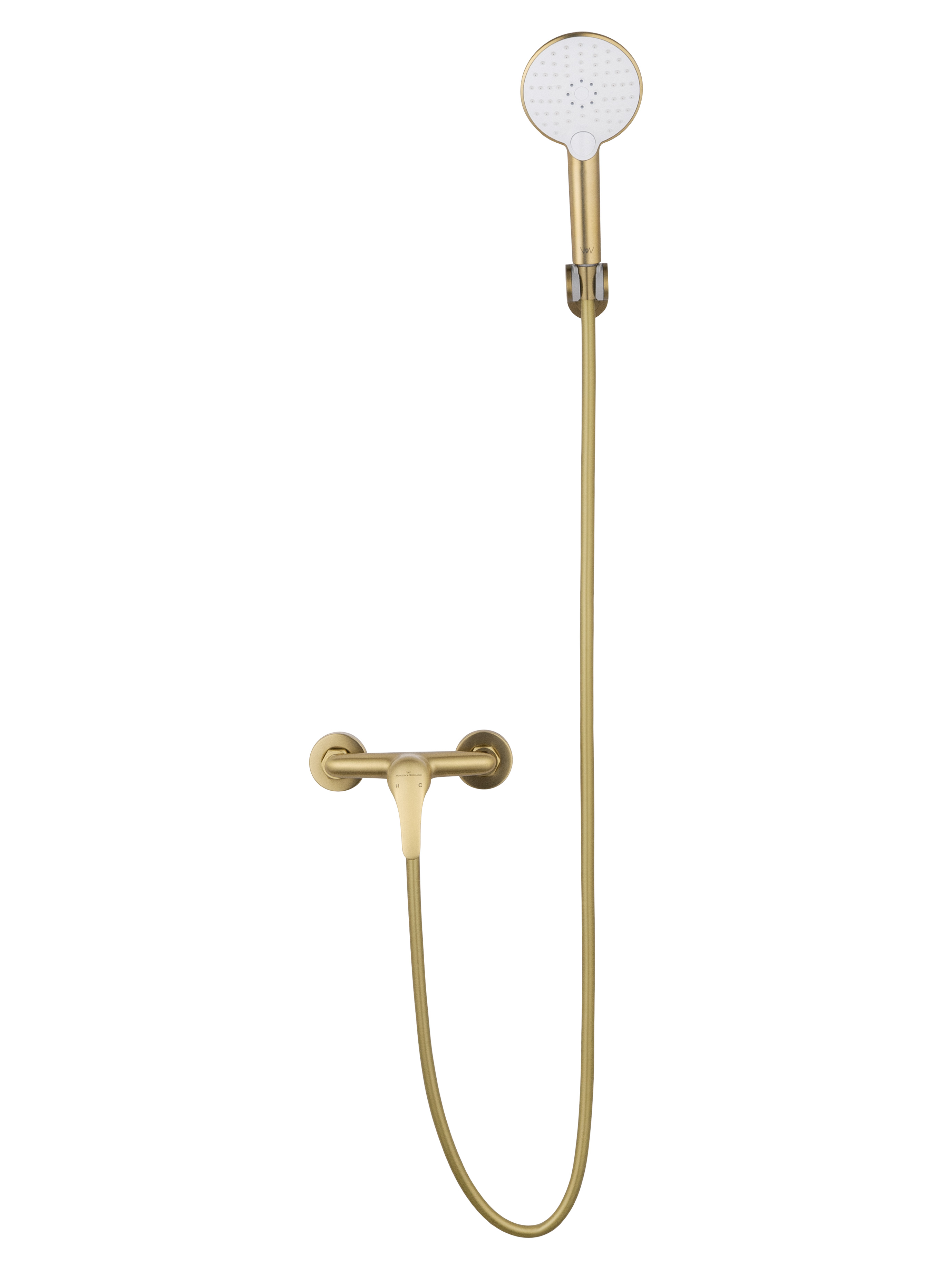 Смеситель для душа WONZON & WOGHAND, Брашированное золото (WW-4540-BG) - Gidratop.ru изображение