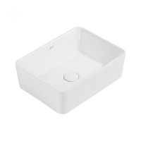 Раковина накладная ABBER Rechteck AC2213 белая - Gidratop.ru изображение