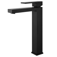 Смеситель ABBER Daheim AF8211B для раковины, черный матовый - Gidratop.ru изображение