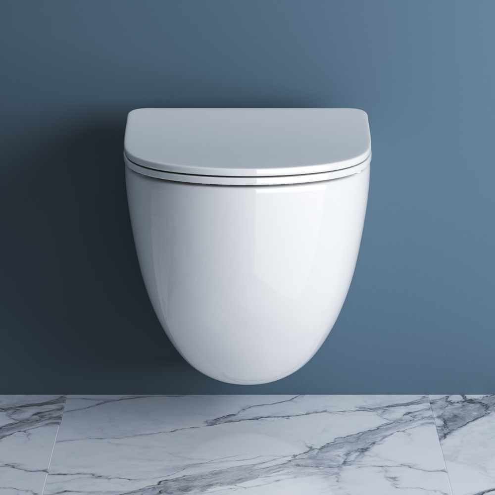 Унитаз подвесной безободковый BelBagno AMANDA BB051CHR/BB051SC - Gidratop.ru изображение