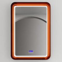 Зеркало для ванной ABBER Kristall AT6701Opal с подсветкой - Gidratop.ru изображение