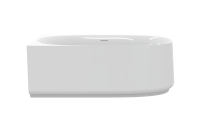 Акриловая ванна угловая левосторонняя CEZARES CZR-LUX-CORNER-165-80-58-L