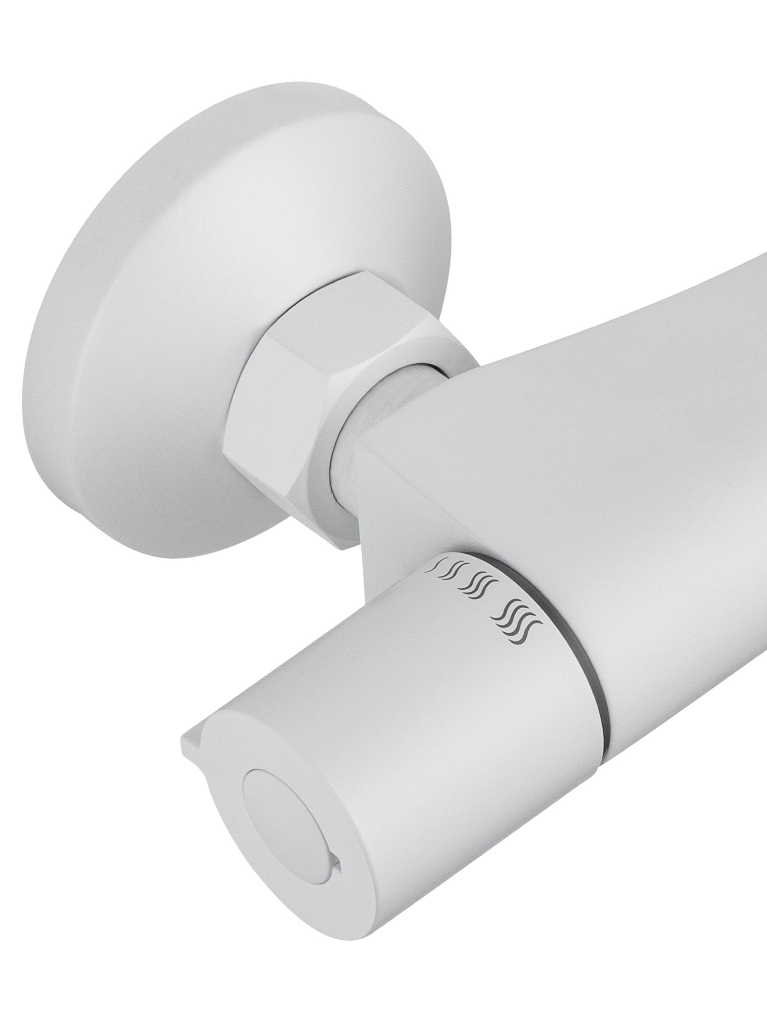 Смеситель для душа с термостатом WONZON & WOGHAND INN 5, Белый матовый (WW-B1005-A-MW) - Gidratop.ru изображение