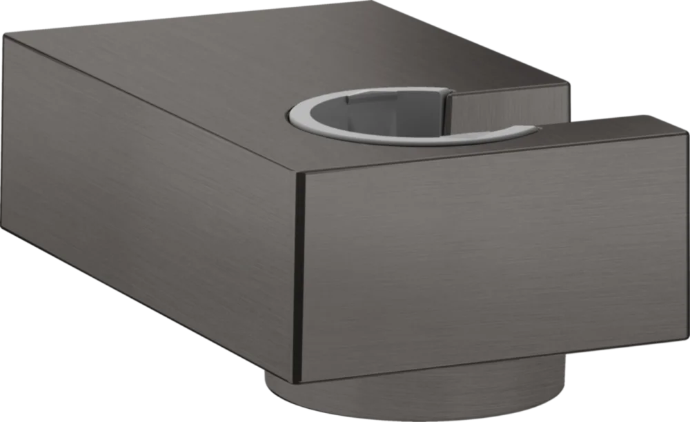 Держатель душа Hansgrohe Porter E 28387340, черный хром - Gidratop.ru изображение